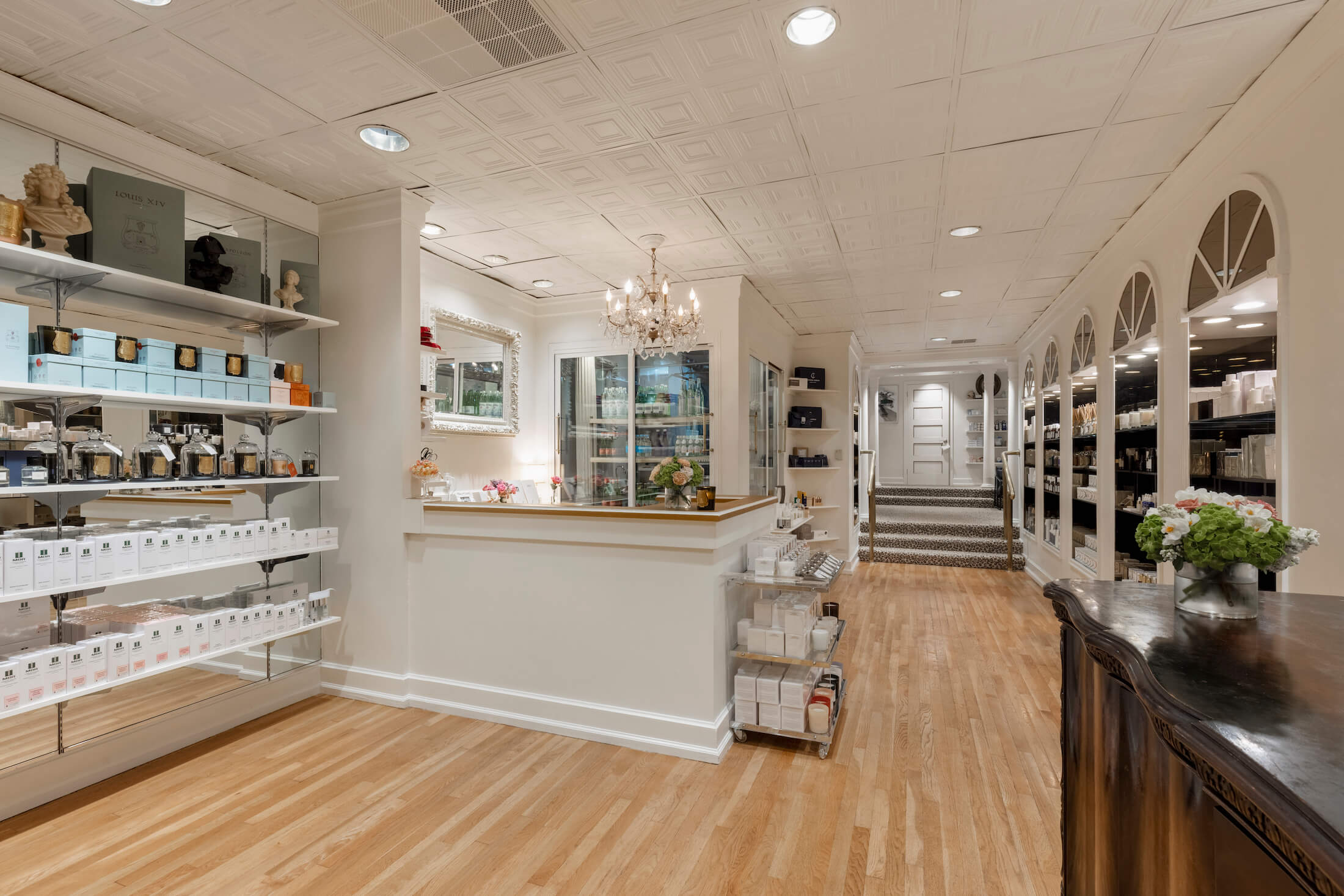 Penelope & The Beauty Bar Spa Waiting Room