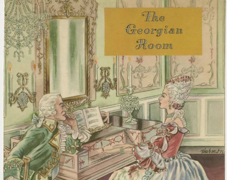 The Georgian Room menu