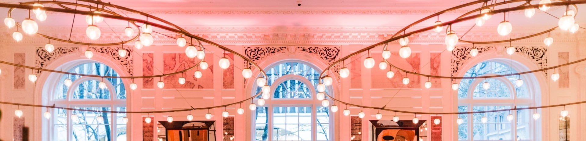 The George in Pink Light
