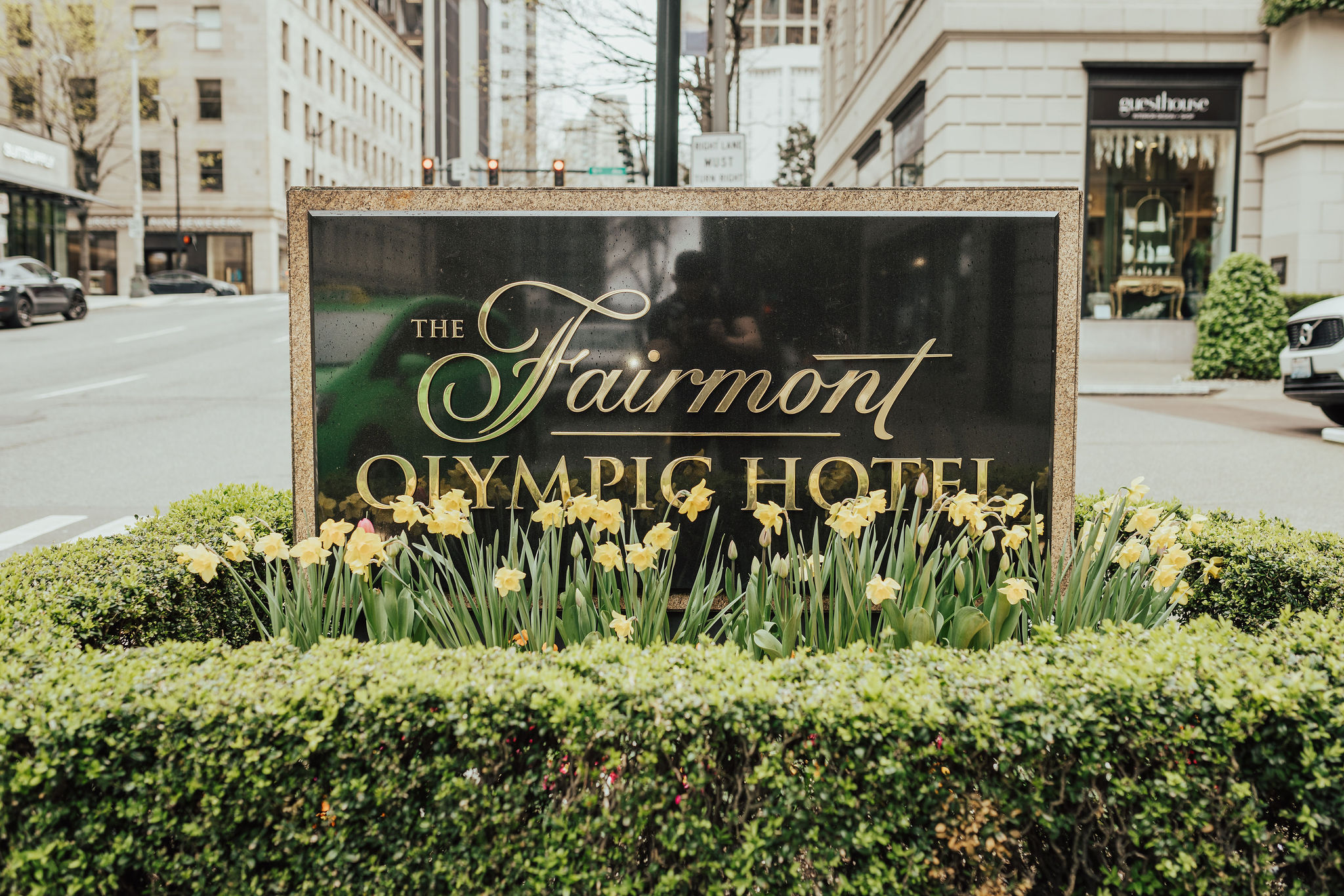 Exterior of Fairmont Olympic