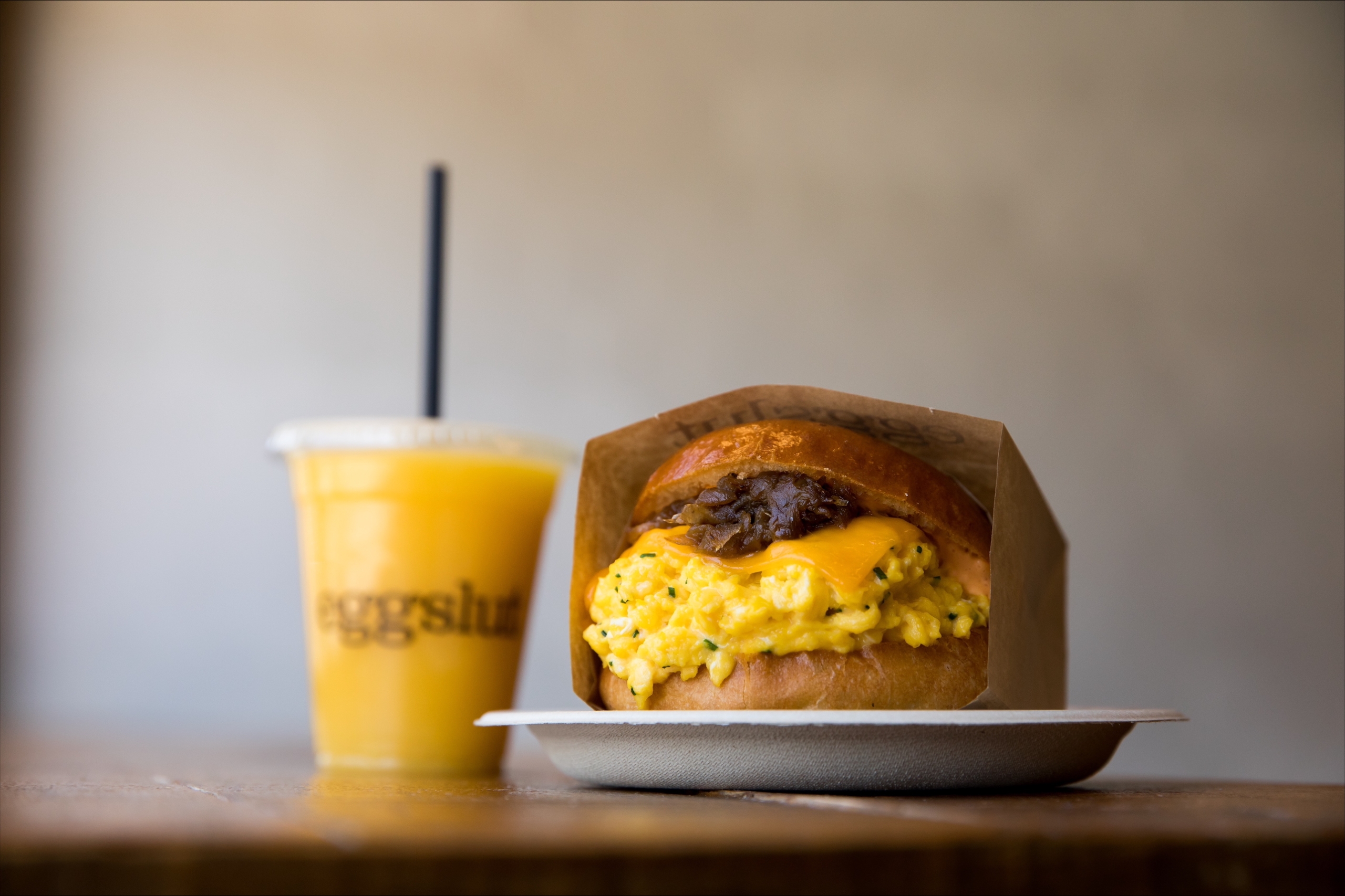 sandwich and drink