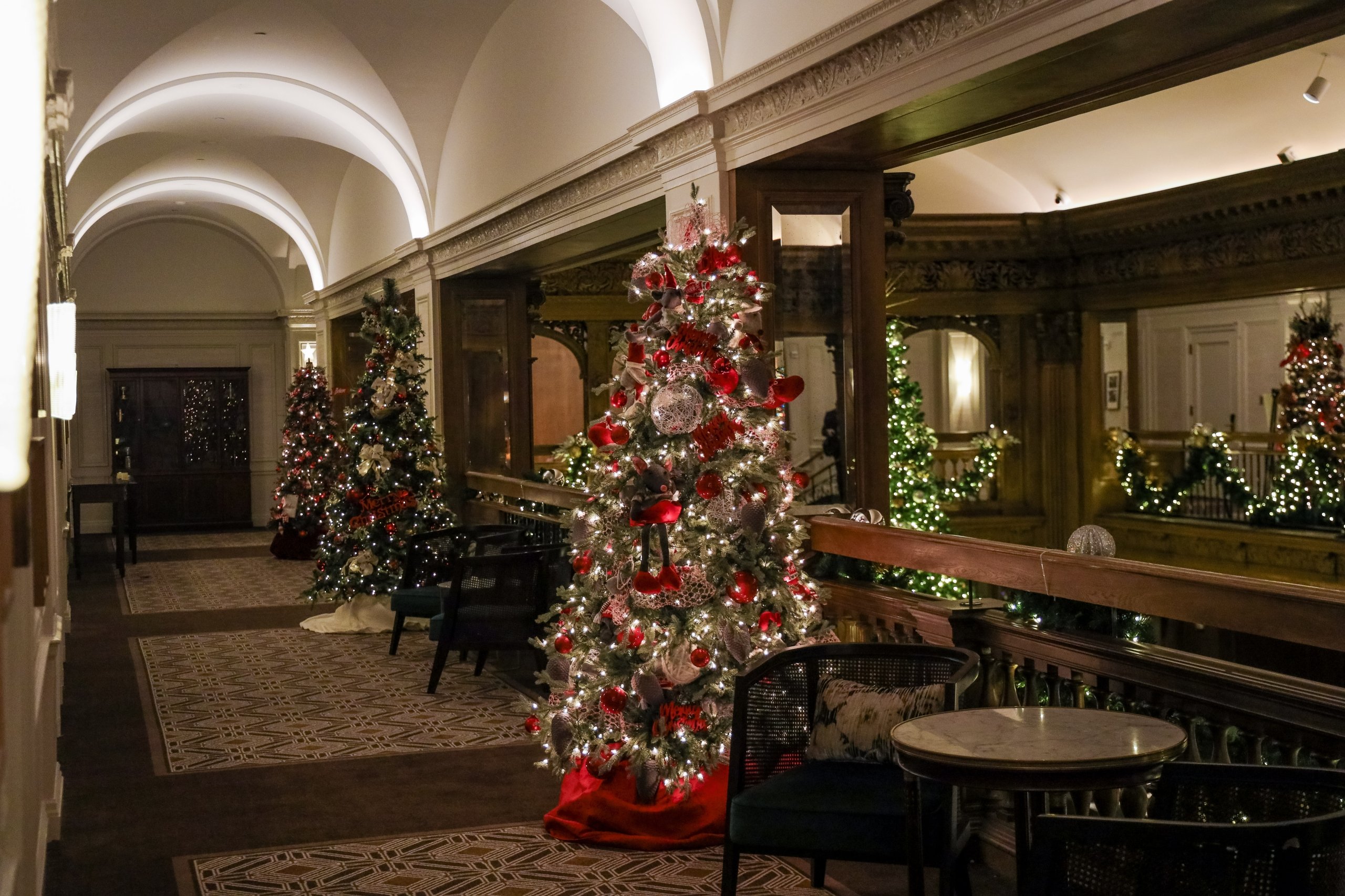 festive trees